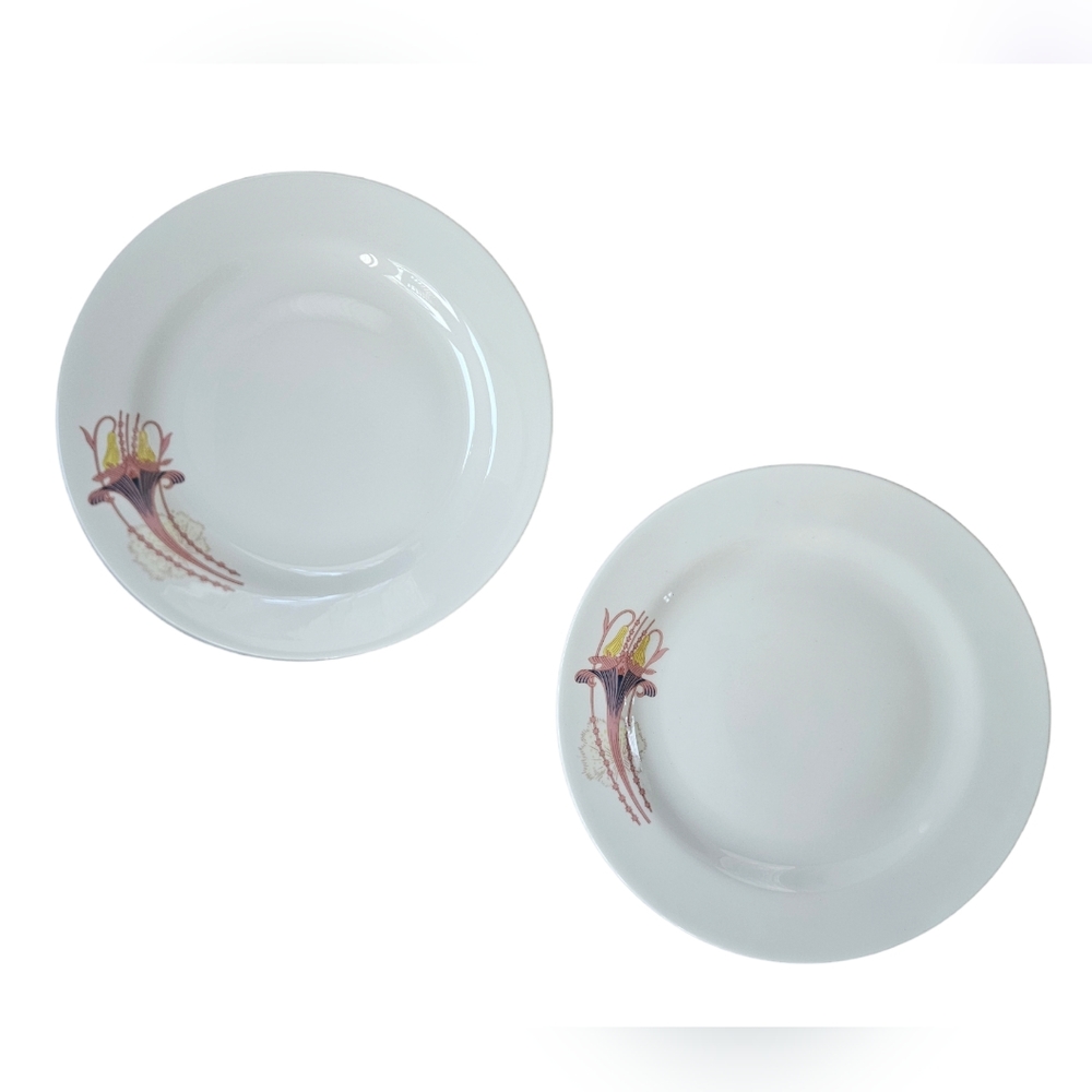🇬🇧 WEDGEWOOD Art Noveau Bone China Chargers x2
